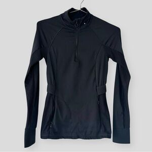 Fabletics Black Long Sleeve Athletic Top